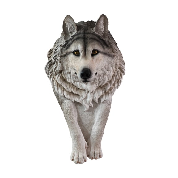Wolf Head Sculpture Wall Hanging Ornament