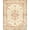 Beige Taupe Ivory, Pattern 2, variant on ODIKA Beige Vintage Dining Scrolled Geometric Border Neutral Ornate for Entryway, Kitchen, Laundry Room, Stain Resistant Thin Throw