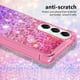 thumbnail image 3 of Funda para Samsung Galaxy A05S Transparente con Brillos Carcasa Protectora Antigolpes con Glitter Brillante, 3 of 5