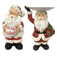 thumbnail image 2 of Estatua de Papá Noel de Navidad, escultura de resina, adorno de muñeco de Papá Noel, decoración del hogar de Navidad de Año Nuevo, 2 of 8