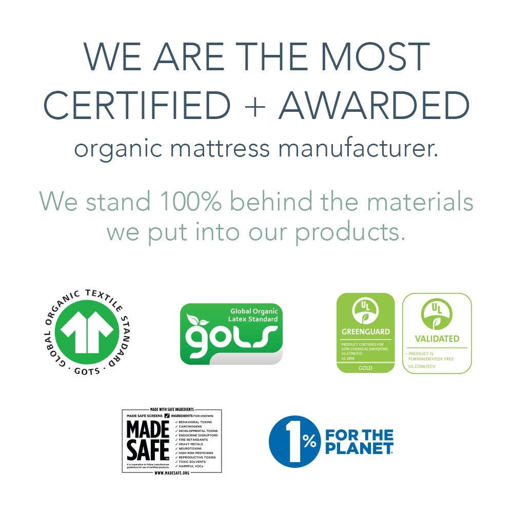Naturepedic Organic Crib Mattress - 2-Stage Lightweight Infant & Toddler Mattress with Protector Pad - Waterproof, Breathable & Non-Toxic for Baby and Toddler Bed