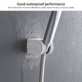 thumbnail image 6 of Command Hooks, - Qyaukm Large Wall Mount Strong Adhesive Waterproof Handheld Shower Holder Shower Head Holder for Shower Teens Shower Bathroom Shower, a Fixing Clip, 6 of 8
