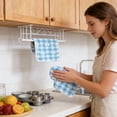 thumbnail image 4 of Tauxra Fleece Polyester Bath Towels Soft Absorbent Thickened Quick Dry For Bathroom^, 4 of 6