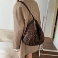 thumbnail image 6 of HUISZJ Faux Suede Crescent Crossbody Bag, Adjustable Shoulder Strap Crossbody, Faux Suede Underarm Bag for Women Travel Work (Coffee), 6 of 8