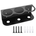 thumbnail image 1 of Zhuge Universal Steel spray Bottle Rack Heavy spray Bottle Rack Organizer Easy to Install Wall mounted Paint spray Bottle Organizer Garage Home Work Area Storage Rack (three holes), 1 of 5