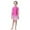 j-Hot Pink3514, variant on Girls Swimwear Cover-Ups Full Coverage Solid Color Long Sleeve Bathing Suit Comfortable And Cool Swim Wear With Rash Guard Skirt Summer Beach Vacation Swimsuit,Blue,90