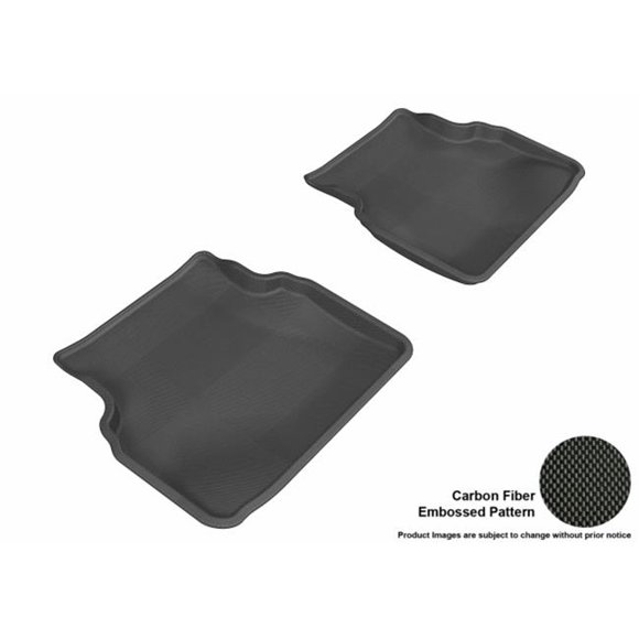 U Ace L1SB01021509 3D Maxpider Deuxième Rangée Personnalisé S'Adapter à Tous les Temps Kagu Noir Tapis de Sol pour les Modèles 2002-2007 SDN Subaru Impreza