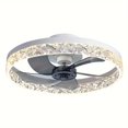thumbnail image 1 of Ventilateur de Plafond Moderne Sans Pales avec Lumière et Télécommande - Montage Affleurant Intelligent, 1 of 5