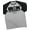 T-Shirt Heather Grey, variant on GYMISH RAGLAN IRON DISCIPLINE Workout Gym T-Shirt – Funny Gym Shirt for Men, Motivational Fitness & Bodybuilding Tee