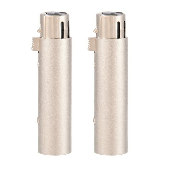 3pin XLR Adapter, XLR Connector, Mic Extension Adapter Wear-resistant For Microphones Audio Equipment
