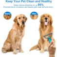 thumbnail image 4 of 2-in-1 Pet Grooming Brush Double Sided Undercoat Rake for Dogs Cats Deshedding Dematting Tool Gentle Skin Safe Removes Loose Fur Tangles Reduces Shedding Easy Clean Comb for Long Short Hair Pets, 4 of 8