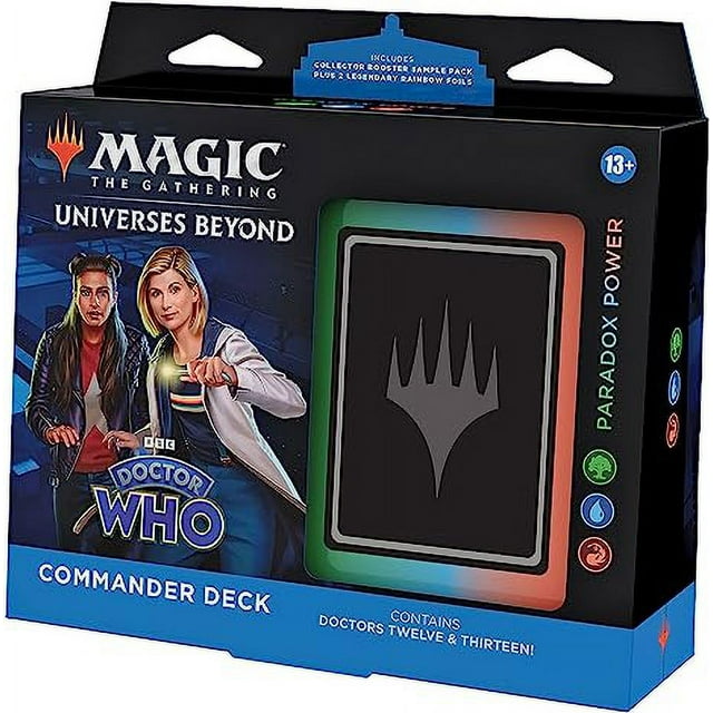 Magic The Gathering Doctor Who Commander Deck â Paradox Power