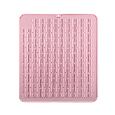 

Alexsix Foldable Silicone Drying Mat Heat Insulation Pot Holder Protector Dish Cup Draining Mat Pad Table