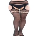 thumbnail image 1 of Porte-Jarretelles Résille Collants Bas Aguichant Été Taille Unique, 1 of 4