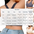 thumbnail image 5 of Kukoosong Sports Bras for Women Fashion Women's Comfortable No Steel Ring Breathable Plus Size Women's Bra Women's Underwear, Sizes XXL, 5 of 7