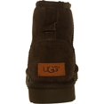 thumbnail image 3 of Ugg Women's Classic Mini II Leather Chocolate Ankle-High Suede Boot - 9M, 3 of 3