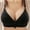 Black, variant on TAGOLD Womens Plus Size Bra,Summer Casual Bras for Womens,3PC Woman's Embroidered Glossy Comfortable Breathable Bra Underwear No Rims