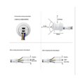 thumbnail image 3 of 2pcs Motion Sensor Light Switch 110-220v Pir Sensor Smart Detection Time Delay Adjustable Infrared, 3 of 5