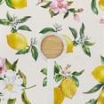thumbnail image 4 of Outdoor Tablecloth with Umbrella Hole 60x84inch,Floral Lemon Outdoor Zipper Tablecloth, Waterproof Wrinkle Resistant Washable Rectangular Tablecloth for Picnics, Party, Camping and BBQ, 4 of 6