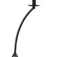 thumbnail image 5 of 62" Black Tray Table Floor Lamp With Brown Empire Shade, 5 of 7