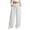 Beige, variant on Kids Linen Pants Girls Boys Cotton Comfort Summer Elastic Waist Beach Pant Youth Loose Fit Straight Leg Trouser 415Y(Pink,5-6 Years)