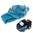 thumbnail image 3 of 2 en un Mini coche de dibujos animados Reloj con telemando Reloj de gravedad para automóvil RC Coche de Navidad para niño Azul negro Yotijar  Mini control remoto para auto, 3 of 10