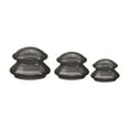 thumbnail image 1 of Juegos de ventosas de silicona Yinane 3 uds Negro, 1 of 8