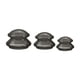 thumbnail image 1 of Juegos de ventosas de silicona Yinane 3 uds Negro, 1 of 8
