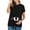 Black #01, variant on Nmnitkp Maternity Shirts Short Sleeve Summer Pregnancy Tops& Tees Clothes V Neck Casual Outfits for Women,Maternity Tops Gray,L