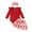 Red, variant on Bagilaanoe 3Pcs Newborn Baby Girls Valentine's Day Clothes Long Sleeve Romper Tops   Pleated Skirt   Headband 3M 6M 9M 12M 18M 24M Infant Casual Skirt Set