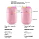 thumbnail image 4 of Humidificador de aire portátil Matsuzay Difusor USB 300ml Tipo 1 Blanco, 4 of 6