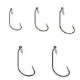 thumbnail image 2 of Opolski 50Pcs High Carbon Steel Worm Soft Bait Jig Hooks with Twist Spring Lock Pins, 2 of 8
