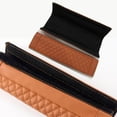 thumbnail image 3 of Xiao Hua 1 par de fundas protectoras para cinturón de seguridad de coche, de piel sintética, color negro, 3 of 5