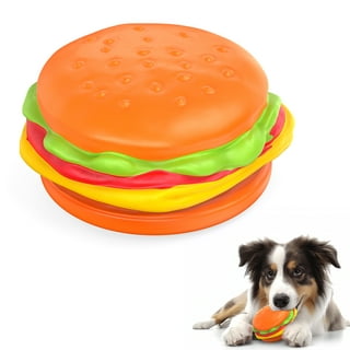 Jeffers Plush Hamburger & Hot Dog Dog Toys - Jeffers