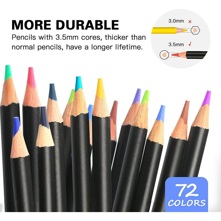 124 Color Pencil Master Art Set For Kids Multicolor Wooden Non