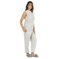 thumbnail image 2 of Phagun Pajamas Set Printed Rayon Sleepwear Sleeveless Nightwear For Women, 2 of 7
