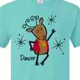 thumbnail image 4 of Inktastic Dancer Reindeer T-Shirt, 4 of 5