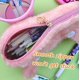 thumbnail image 3 of Cute pencil case Japanese kawaii school supplies stationery bag bag (pink pig), 3 of 4