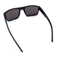 thumbnail image 5 of SA106 Sport Wrap Sunglasses for Men UV400 Mirror Lens Lightweight Performance Shiny Black Frame - Teal Mirror Lens, 5 of 6