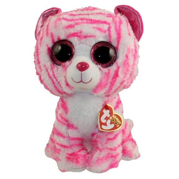 TY Beanie Boos - ASIA the Tiger (Glitter Eyes) (Medium Size - 9 inch) (UK Exclusive)