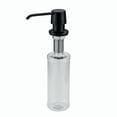 thumbnail image 2 of Kraus KSD-30GR-B Granite Black Solid Brass Kitchen Soap Dispenser, 2 of 3