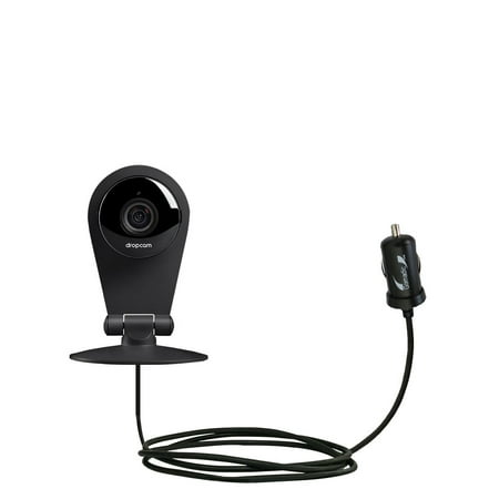 Gomadic Intelligent Compact Car / Auto DC Charger suitable for the Nest Dropcam / Dropcam Pro - 2A / 10W power at half the size. Uses Gomadic TipExcha