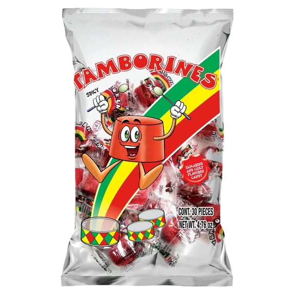 Tamborines Enchilados - Mexican Hot Candy. 100 Pieces