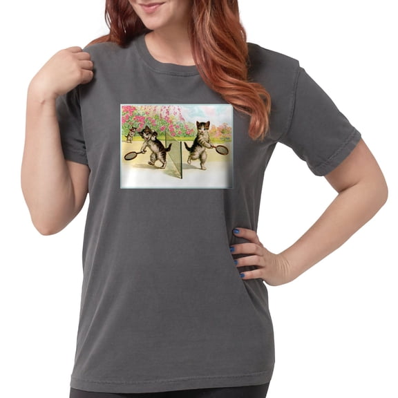 CafePress - VINTAGE CAT AR T Shirt - Womens Comfort Colors® Shirt