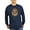 Navy, variant on CafePress - Native American Owl Mandala 1 Long Sleeve Dark T S - Long Sleeve Dark T-Shirt