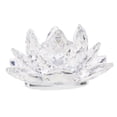 thumbnail image 1 of Rongfmy Large Crystal Lotus Flower with Gift Box 4 Inch Feng Shui Home Decor Clear Transparent, 1 of 9