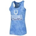 thumbnail image 2 of Women's Concepts Sport Royal Indianapolis Colts Billboard Scoop Neck Racerback Tank and Shorts Sleep Set, 2 of 5
