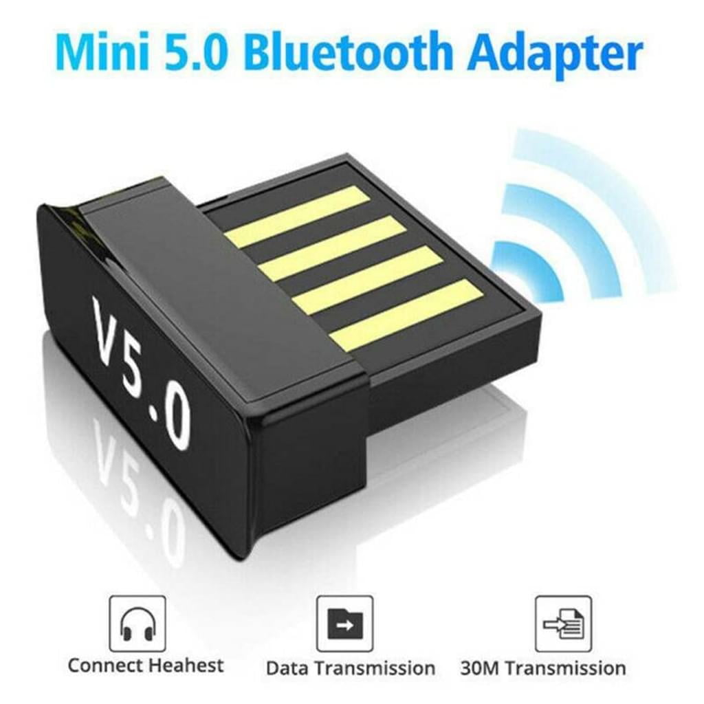  USB Bluetooth Adapter 5.3 for Desktop PC, Real Plug & Play Long  Range Class 1 EDR Bluetooth Dongle Receiver 328FT/100M for Laptop Computer  Connect Speaker Keyboard Headphones Support Windows 11/10/8.1 : Electronics