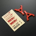 thumbnail image 2 of bedienty 2piece 1/16 Front Upper Suspension Arm Aluminum Alloy Enhanced Rc Front Upper Suspension Arm For SLASH Red, 2 of 5