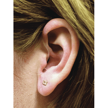 Lucid Audio - Lucid Hearing Behind The Ear Enrich Pro Digital Personal Sound Hearing Amplifier Ready to Wear - BEIGE
